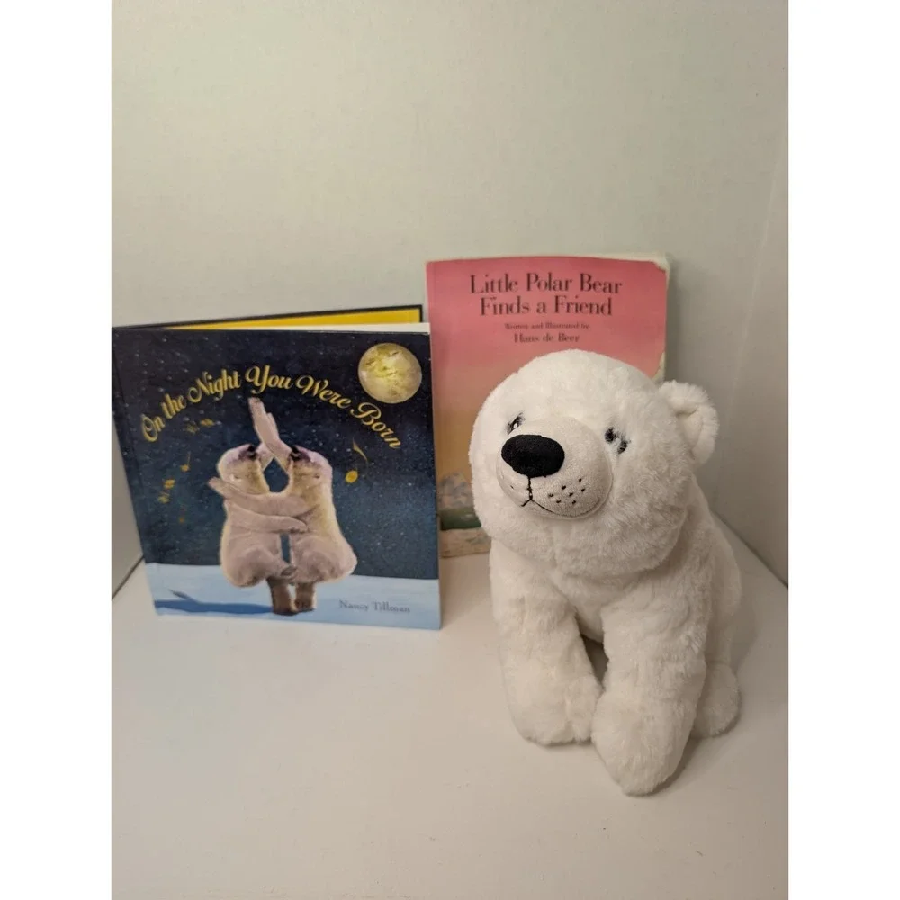 Kohls‎ Cares Polar Bear Plush Stuffed Animal Toy On The Night You Were Born